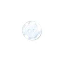 Crendon Round Pearlescent Rimmed Buttons Light Blue