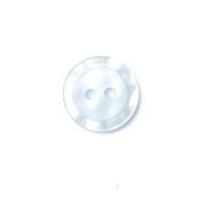 crendon round pearlescent rimmed buttons light blue