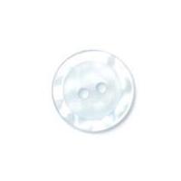 Crendon Round Pearlescent Rimmed Buttons Light Blue