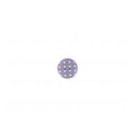 Crendon Round Spotty Print Plastic Buttons Grey