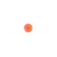 Crendon Round 2 Hole Glossy Smartie Buttons Orange