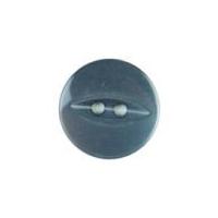 Crendon Round Fish Eye Inset Buttons Grey