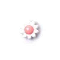 Crendon 2 Colour Flower Shape Buttons 14mm Light Pink