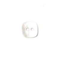 crendon square natural shell buttons white