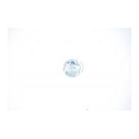 crendon round glass effect buttons clear silver