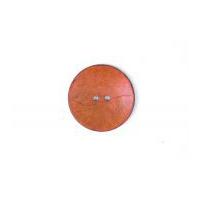 Crendon Round Rustic Wood Effect Buttons Ginger Orange