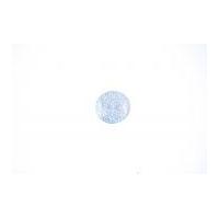 Crendon Round 2 Hole Glitter Buttons Silver