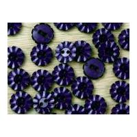 crendon floral shape buttons purple