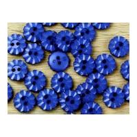 crendon floral shape buttons blue