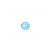 Crendon Round Textured Rim Plastic Buttons Light Blue