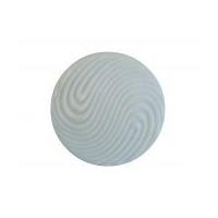 crendon round swirl textured shank buttons white