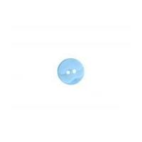 Crendon Round 2 Hole Pearlised Buttons Light Blue