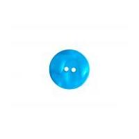 Crendon Round 2 Hole Pearlised Buttons Blue