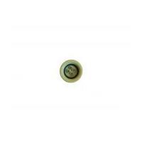 Crendon Round Coloured Rimmed Plastic Buttons Yellow