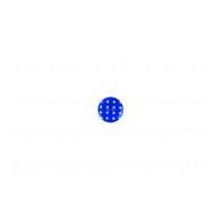 Crendon Round Spotty Print Plastic Buttons Royal Blue