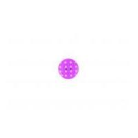 Crendon Round Spotty Print Plastic Buttons Pink