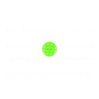 Crendon Round Spotty Print Plastic Buttons Green