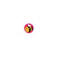 Crendon Round Bumble Bee Print Buttons Multicoloured