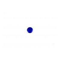 crendon round 2 hole glossy smartie buttons royal blue