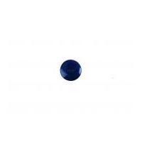 crendon round 2 hole glossy smartie buttons navy blue