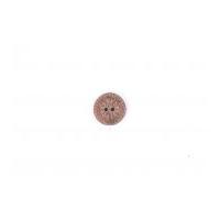 crendon round intricate patterned wood buttons brown