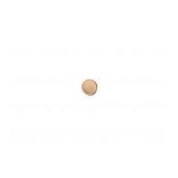 Crendon Round Plain Metal Look Shank Buttons Gold
