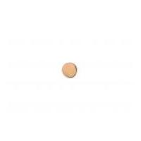 Crendon Round Plain Metal Look Shank Buttons Gold