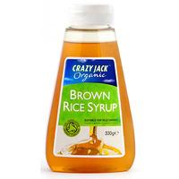 Crazy Jack Organic Brown Rice Syrup (340ml)