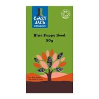 Crazy Jack Organic Blue Poppy Seed (50g)