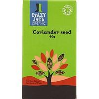 crazy jack organic coriander seed 25g