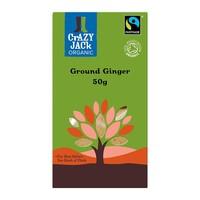 Crazy Jack Organic Fair Trade Ginger Ground (50g)