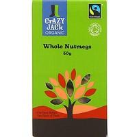 Crazy Jack Organic Nutmeg Whole (50g)