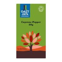 Crazy Jack Organic Cayenne Pepper (50g)
