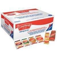 Crawfords Biscuits Assorted Mini Packs Pack of 100 A06059