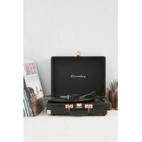 Crosley Cruiser Black and Rose Gold Vinyl Record Player, ASSORTED