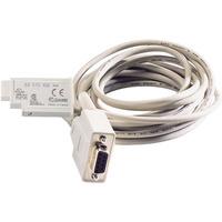 crouzet 88970102 millenium 3 serial pc connection cable 3m