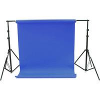 creativity 272x11m chroma blue paper background roll