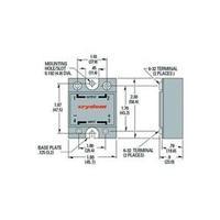 Crydom D2450 Solid State Electronic Load Relay, Panel Mount