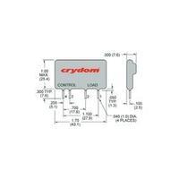 Crydom CMX60D10 Electronic SIP Print Load Relay CMX Series