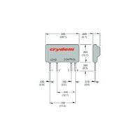 Crydom ASO241 Solid State Mini SIP PCB Load Relay