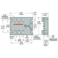 Crydom D53TP25D 3 Phase Conductor Relay