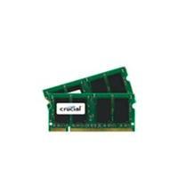 Crucial 4GB (2X2GB KIT) 200-PIN DDR2 PC2-6400 SODIMM