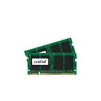 crucial 4gb 2x2gb kit 200 pin ddr2 pc2 6400 sodimm