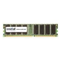 crucial 1gb 184pin dimm pc3200 ddrram np unbuffered cl30