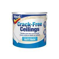 Crack-Free Ceilings Smooth Matt 5 Litre