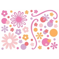 creative wall art stickers small pretty flower stickers 157015