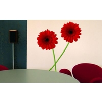 creative wall art stickers medium gerbera stickers 160723