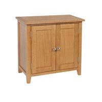 Croft Oak Small 2 Door Cabinet (CroftOak sml 2 dr Cabinet)