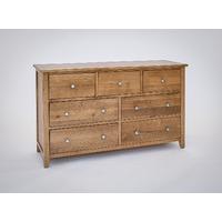 Croft Oak 3 over 4 Chest of Drawers (CroftOak 3O4 Chest)