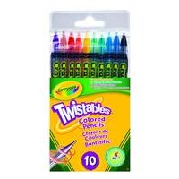 Crayola - Wallet Of 10 Twistable Pencils